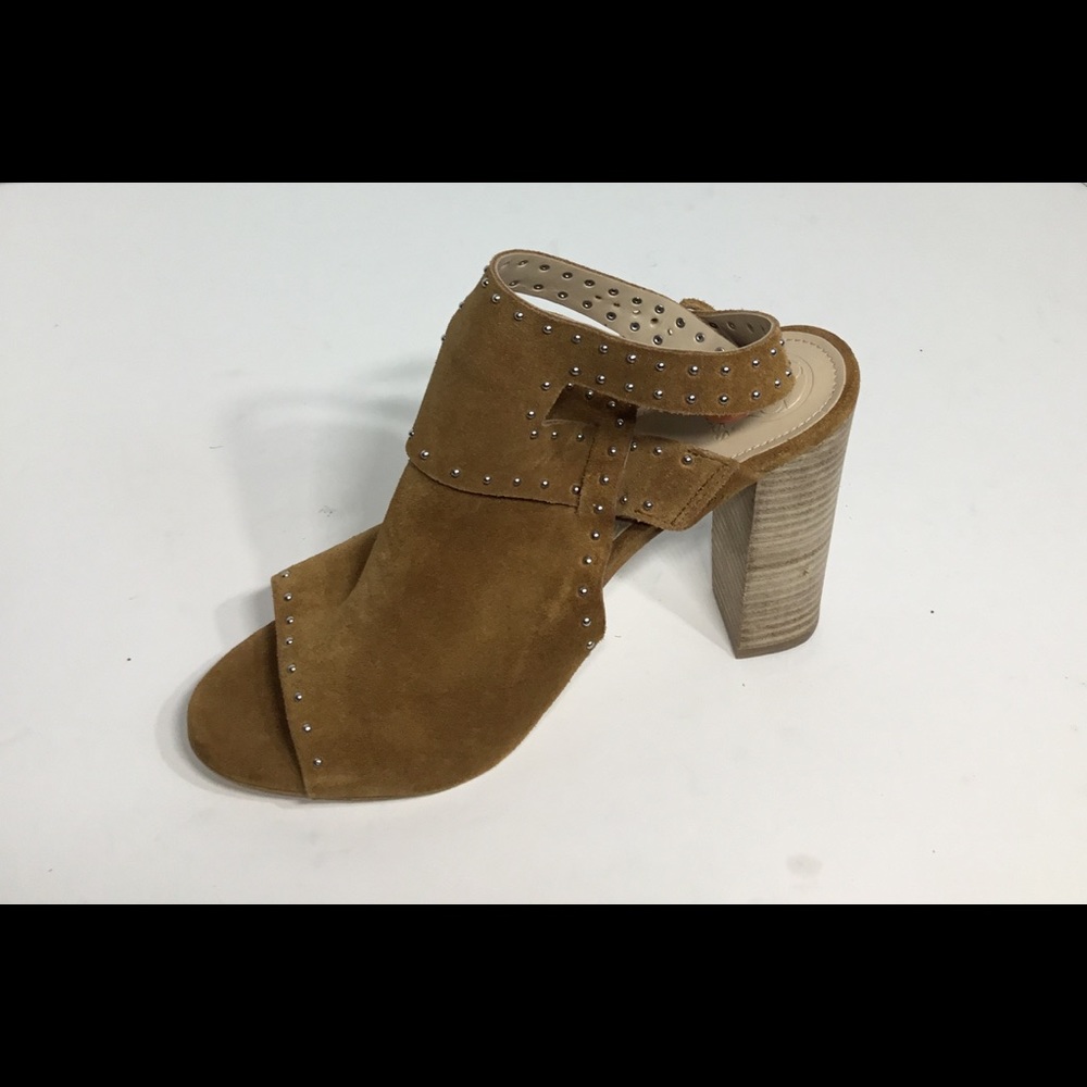 Tan Guess Erika Open Toe Heeled Sandal Sz 10M - Picture 4 of 7